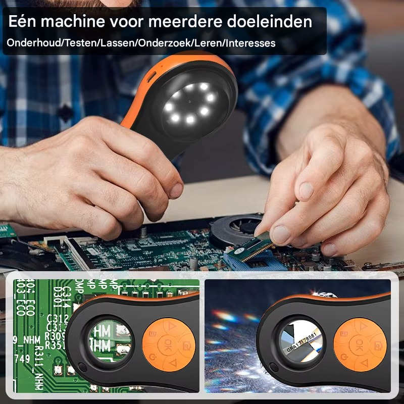 MicroView™ 500 – Haarscherp zicht, altijd en overal