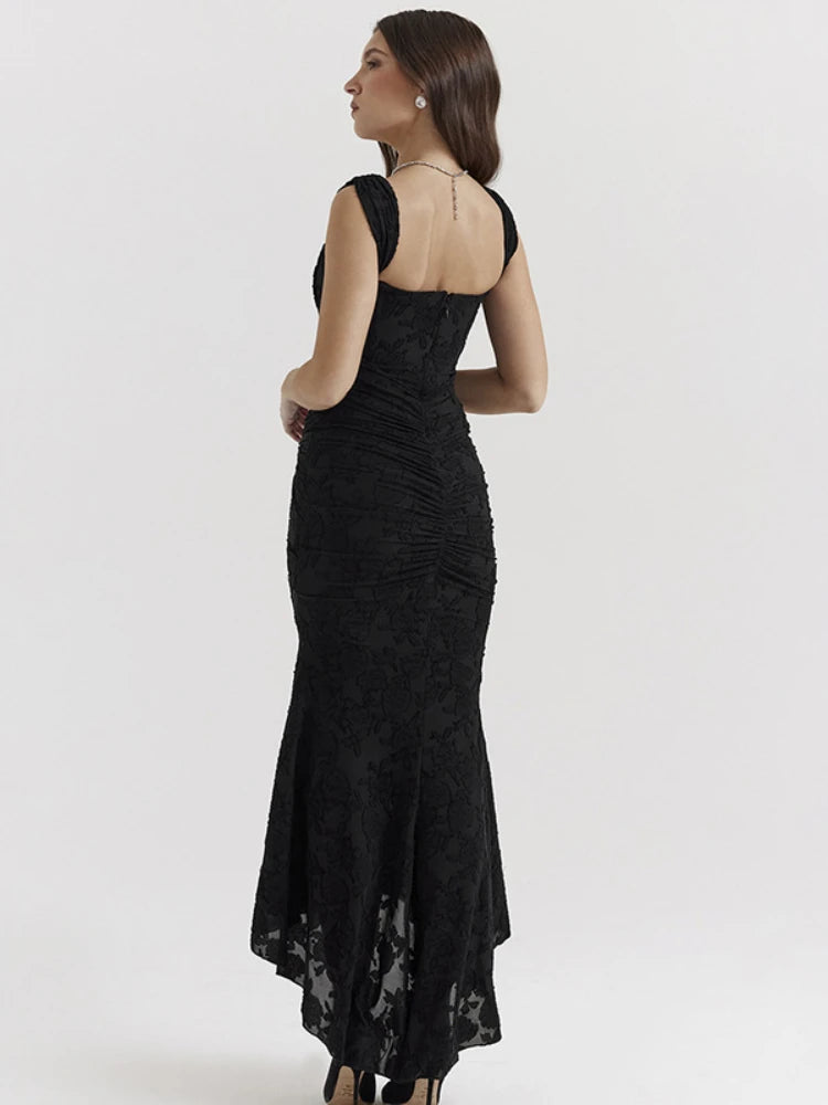 Demi - Charlotte gebloemde maxi jurk