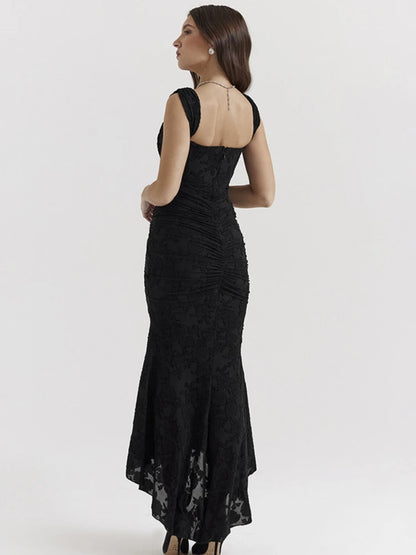 Demi - Charlotte gebloemde maxi jurk