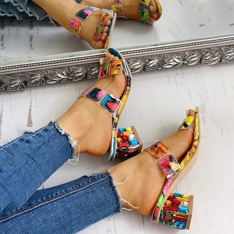 SunShine™ - Stijlvolle kleurrijke dames sandalen