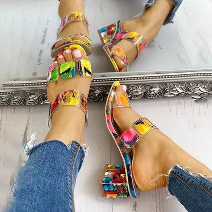 SunShine™ - Stijlvolle kleurrijke dames sandalen