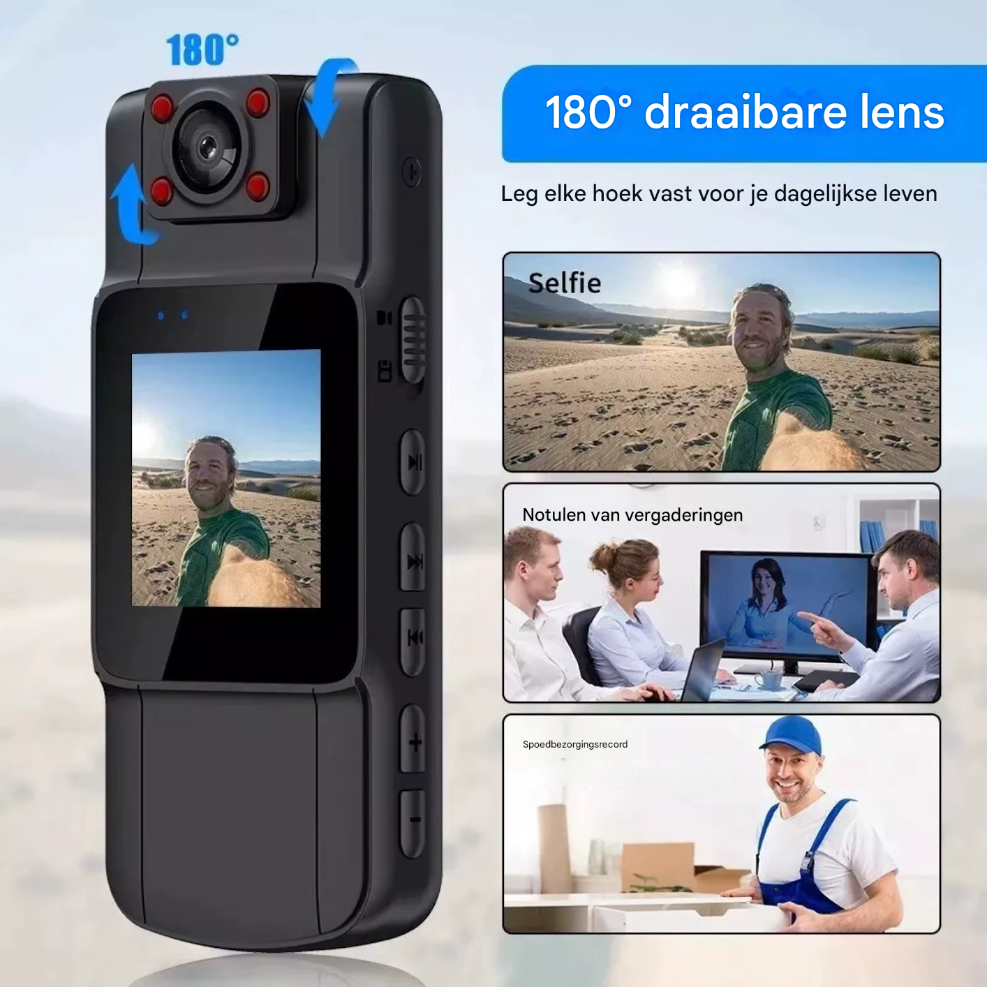 VisionMate™ – Jouw compacte camera voor elk moment