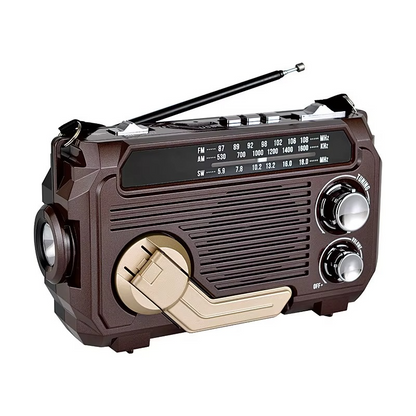 LumaSafe™ Noodradio – Licht. Energie. Informatie. Altijd.