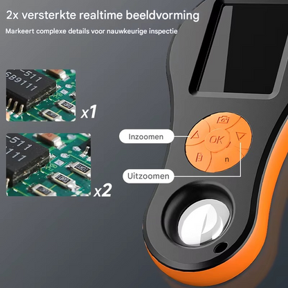 MicroView™ 500 – Haarscherp zicht, altijd en overal