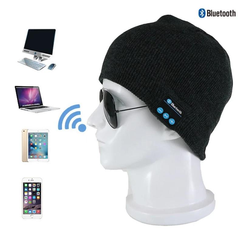LumiWear™ - Multifunctioneel LED- Licht En Bluetooth Warme Muts