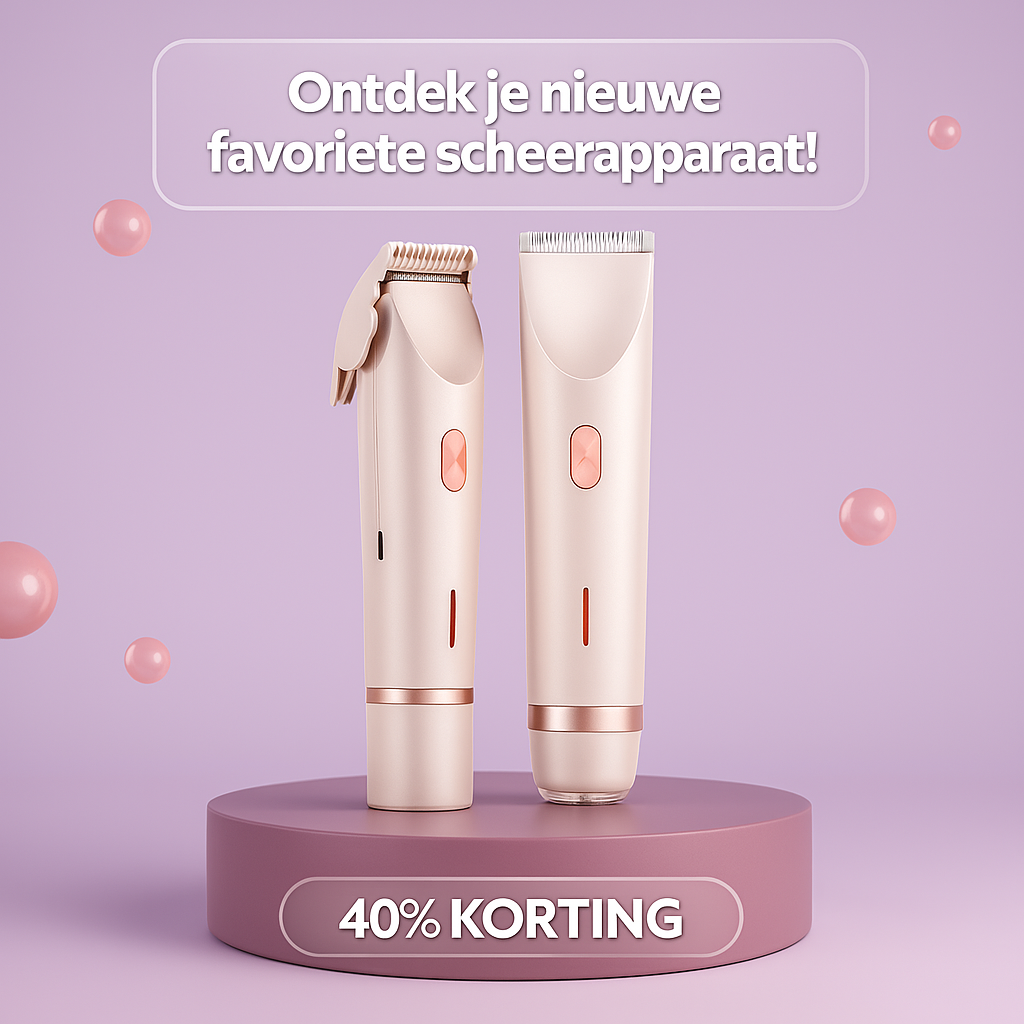 VelunaCare™ GentleGlow Scheerapparaat