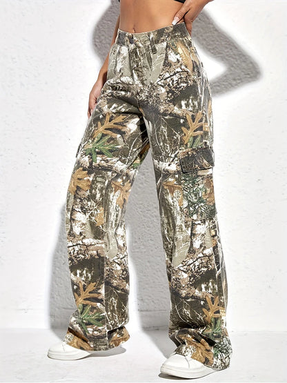 UrbanEase™ - Camo Cargo Broek