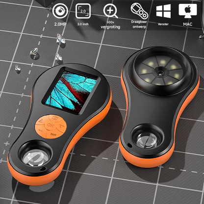MicroView™ 500 – Haarscherp zicht, altijd en overal