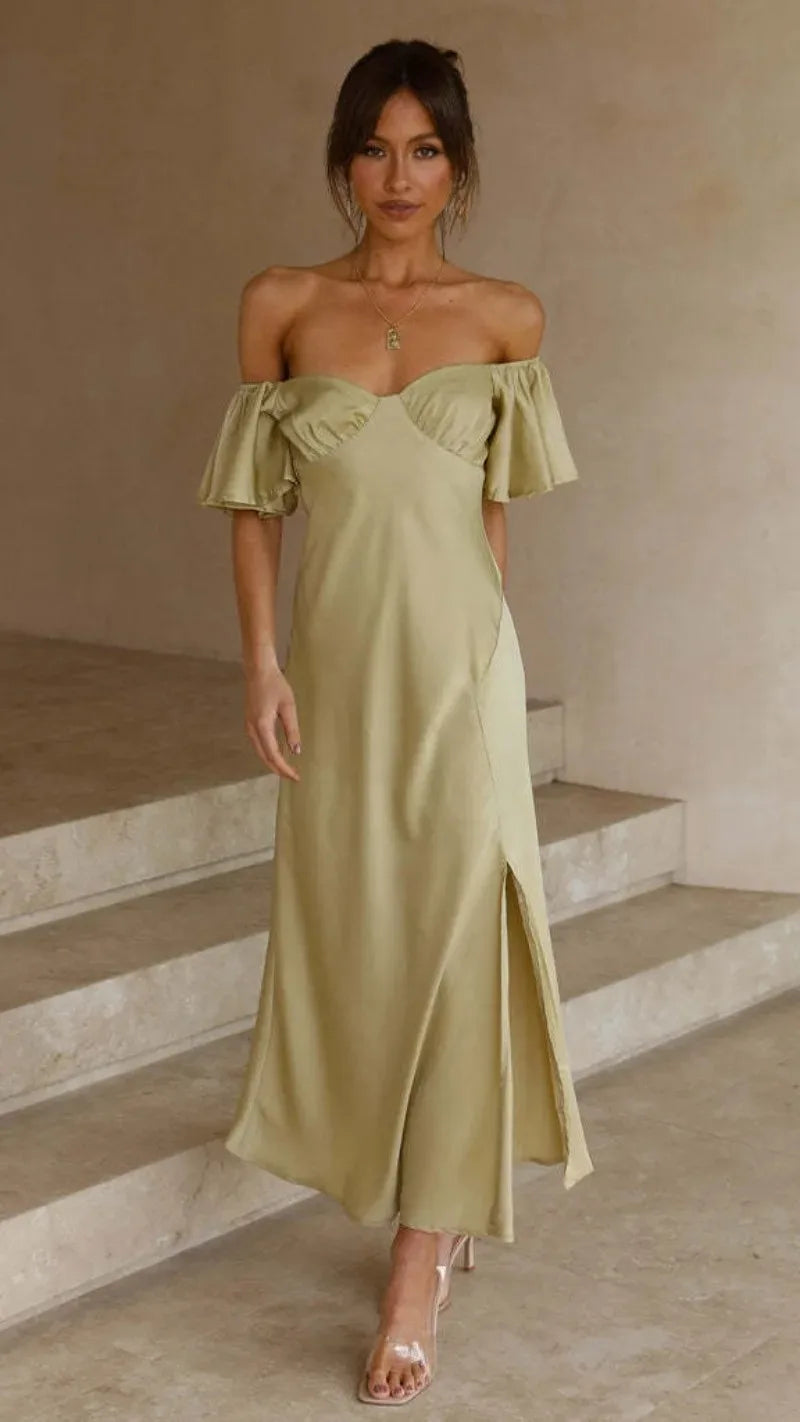 Elisena Jurk - Vrouwelijke Elegantie in een Prachtige Stijl