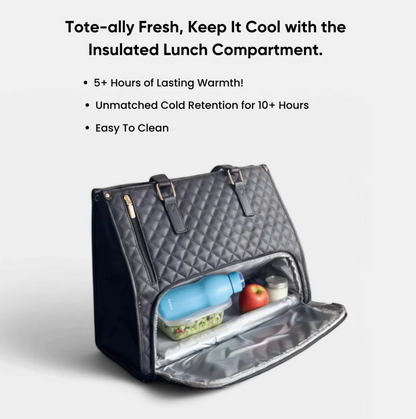 WorkLunch™ - Luxe & Praktische 2-in-1 Tas