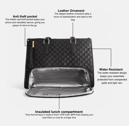 WorkLunch™ - Luxe & Praktische 2-in-1 Tas