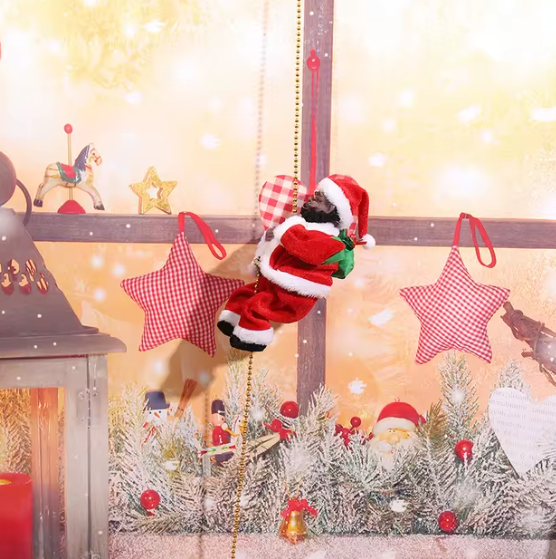 JolliClimb™ Santa Rope Decor – Breng kerstmagie tot leven in huis!