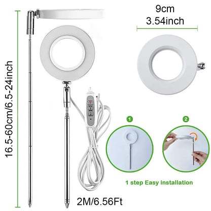 LuminaGrow™ - LED Ring Groeilichten