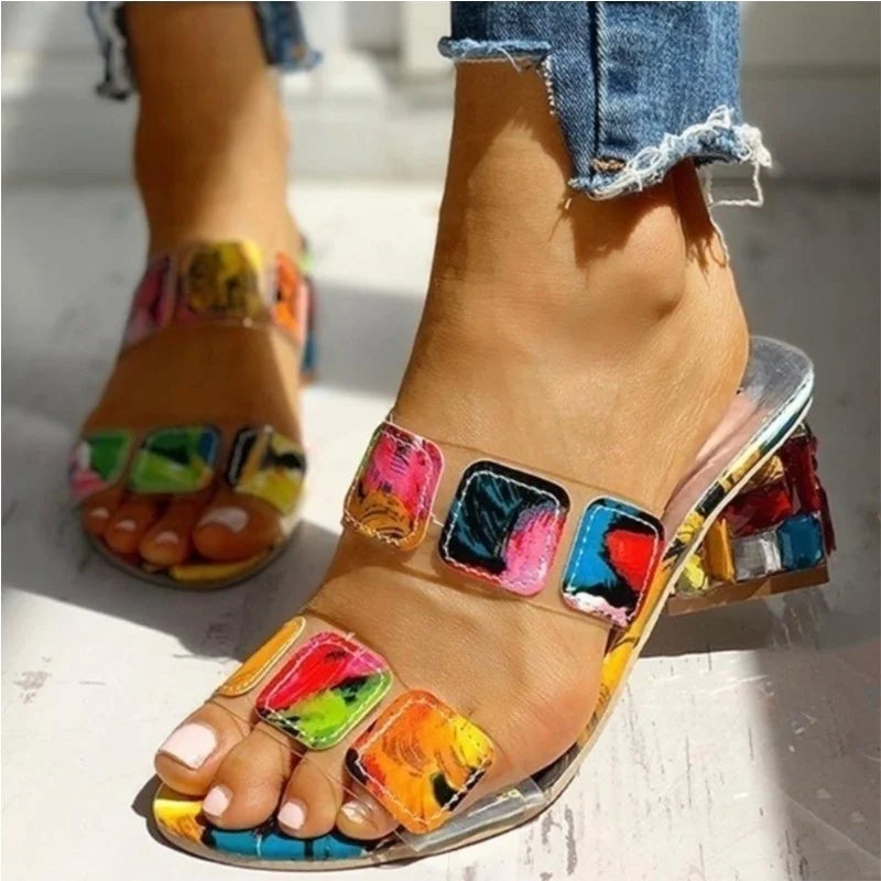 SunShine™ - Stijlvolle kleurrijke dames sandalen
