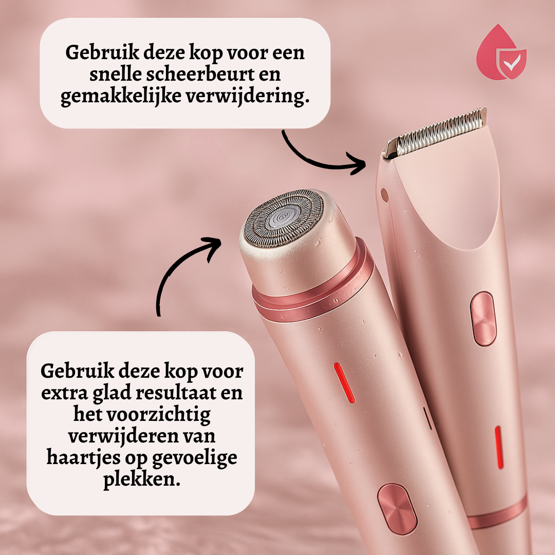 VelunaCare™ GentleGlow Scheerapparaat
