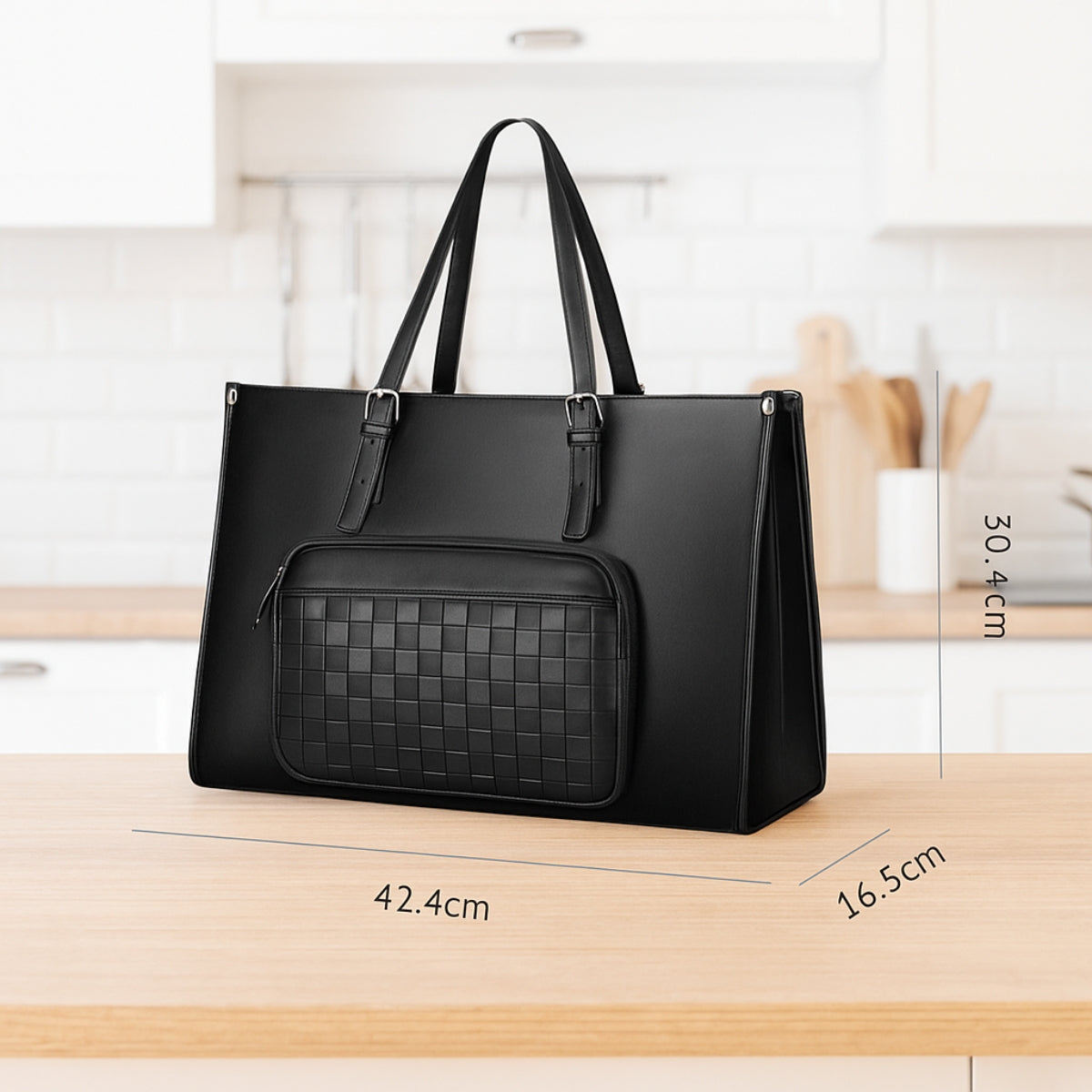 Workea™ – De elegante 2-in-1 Laptop & Lunch Tas
