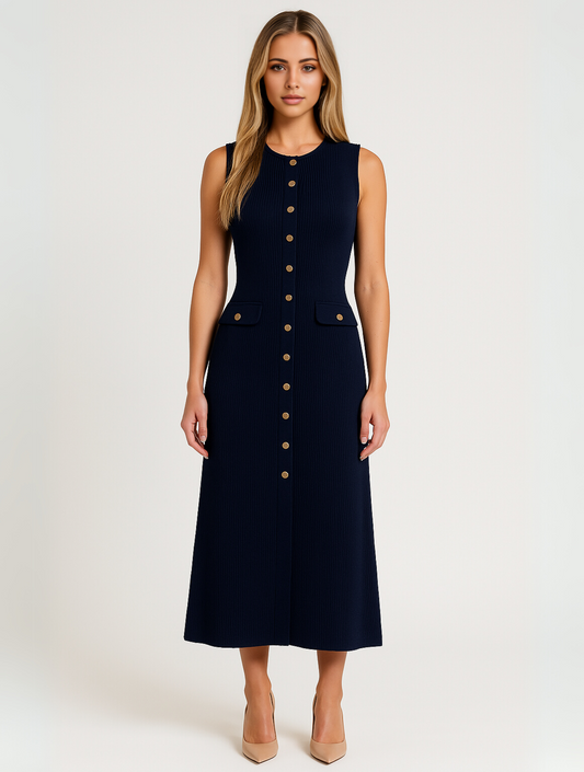 Elodee™ Knit Midi – Tijdloos, Zacht & Stijlvol