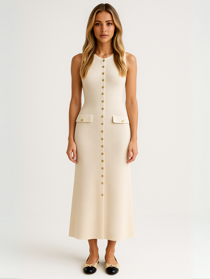 Elodee™ Knit Midi – Tijdloos, Zacht & Stijlvol