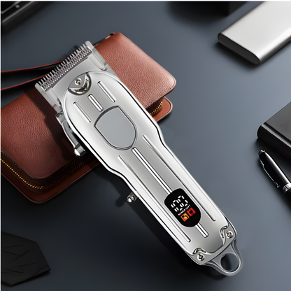TrimVance™ – Slimme LCD Tondeuse voor Strak & Verzorgd Haar