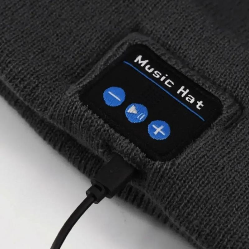 LumiWear™ - Multifunctioneel LED- Licht En Bluetooth Warme Muts