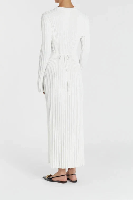 EleganceWear™ - Midi-jurk met lange mouwen