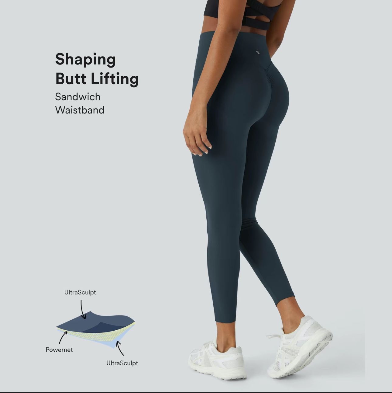 SculptFit™ – High-Waisted Leggings met Shaping Effect!