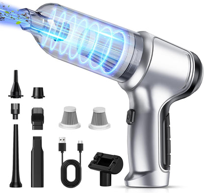 VortexClean™ – De Ultieme Draagbare Stofzuiger voor Moeilijke Hoeken!