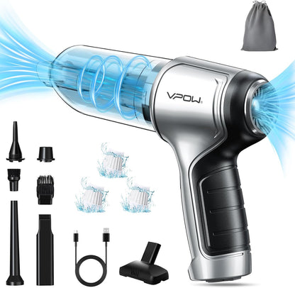 VortexClean™ – De Ultieme Draagbare Stofzuiger voor Moeilijke Hoeken!