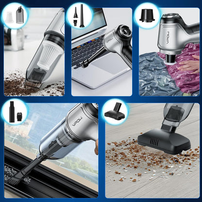 VortexClean™ – De Ultieme Draagbare Stofzuiger voor Moeilijke Hoeken!