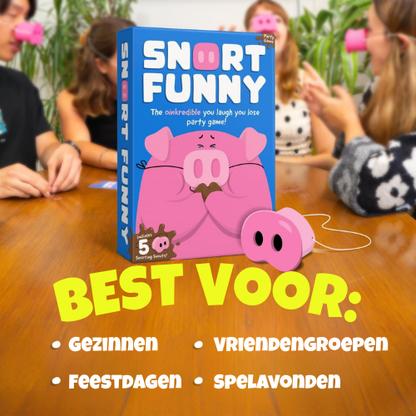 GiechelGek: Hét spel waarbij niemand zijn gezicht in de plooi houdt!