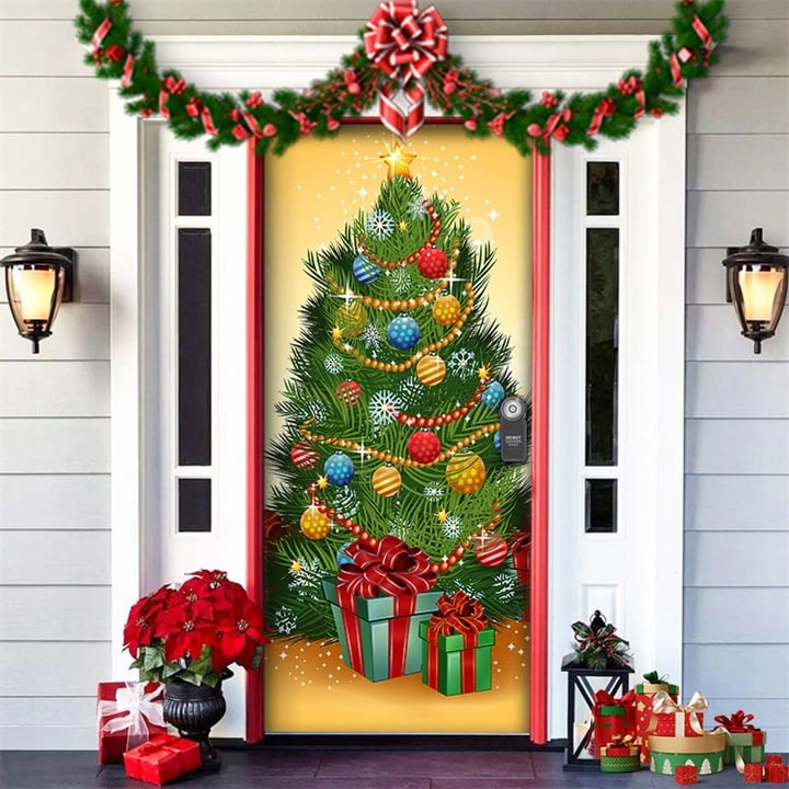 JollyDoor™ – Feestelijke Kerst Deurdecoratie