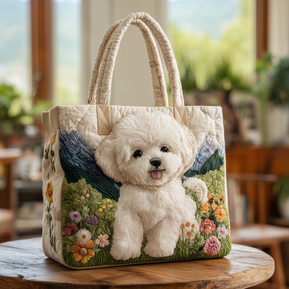 Lioréva™ | Artistieke Tas met Bloemenprint