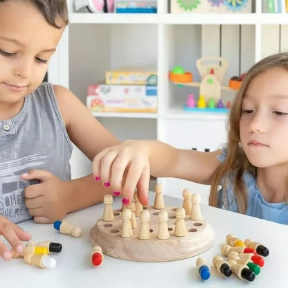 MindWood™ Houten Geheugenspel – Leren, Spelen en Ontdekken