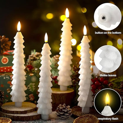 Auraflame™ LED Kerstboomkaarsen – Breng warmte tot leven, zonder vlam