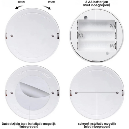 LumoLeaf™ - Draadloze Plantenspot – Sfeervol Accentlicht voor Elk Interieur
