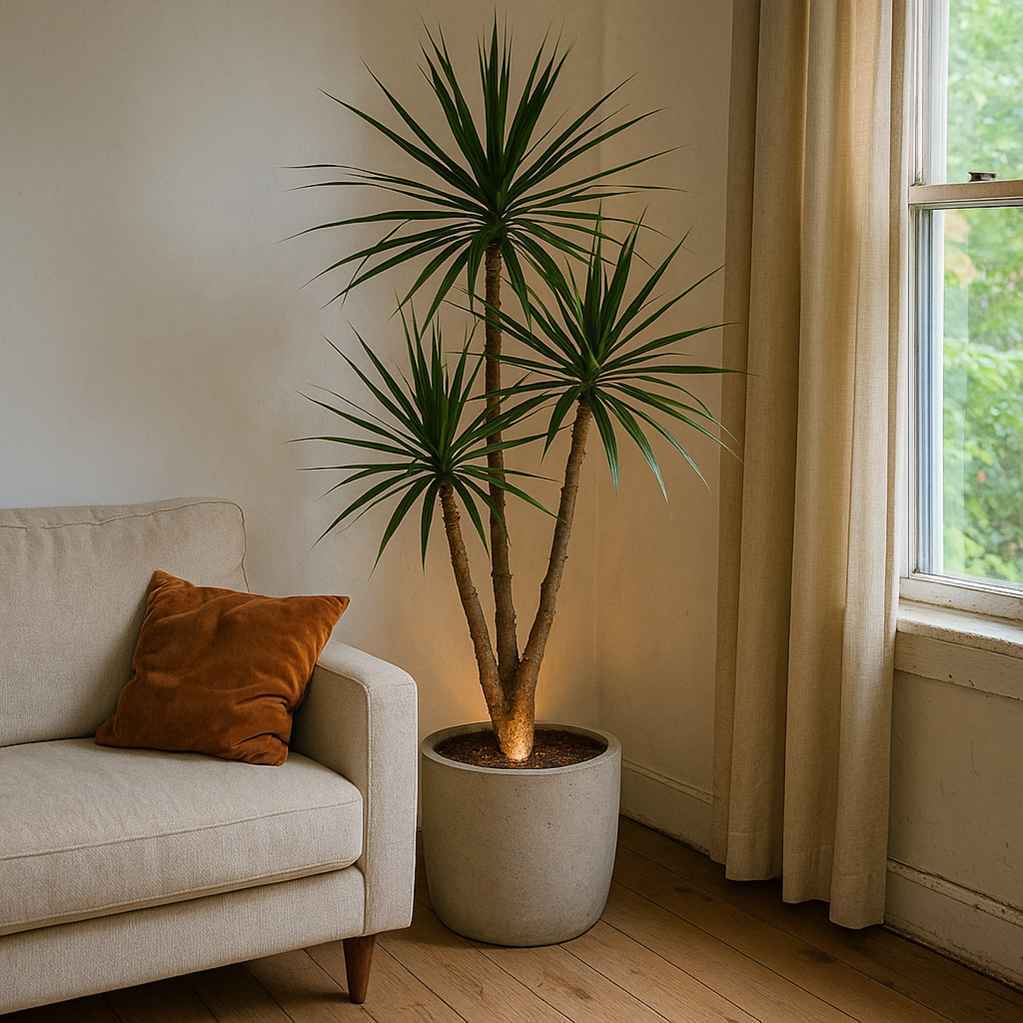 LumoLeaf™ - Draadloze Plantenspot – Sfeervol Accentlicht voor Elk Interieur