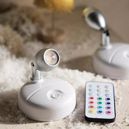 LumoLeaf™ - Draadloze Plantenspot – Sfeervol Accentlicht voor Elk Interieur