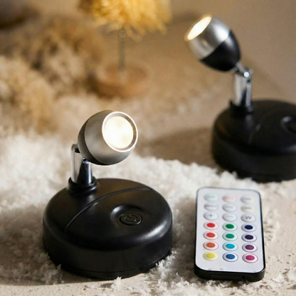 LumoLeaf™ - Draadloze Plantenspot – Sfeervol Accentlicht voor Elk Interieur