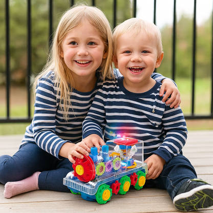 SteamGroove™ Dansende Muziektrein – Magie, Muziek en Beweging voor Kinderen