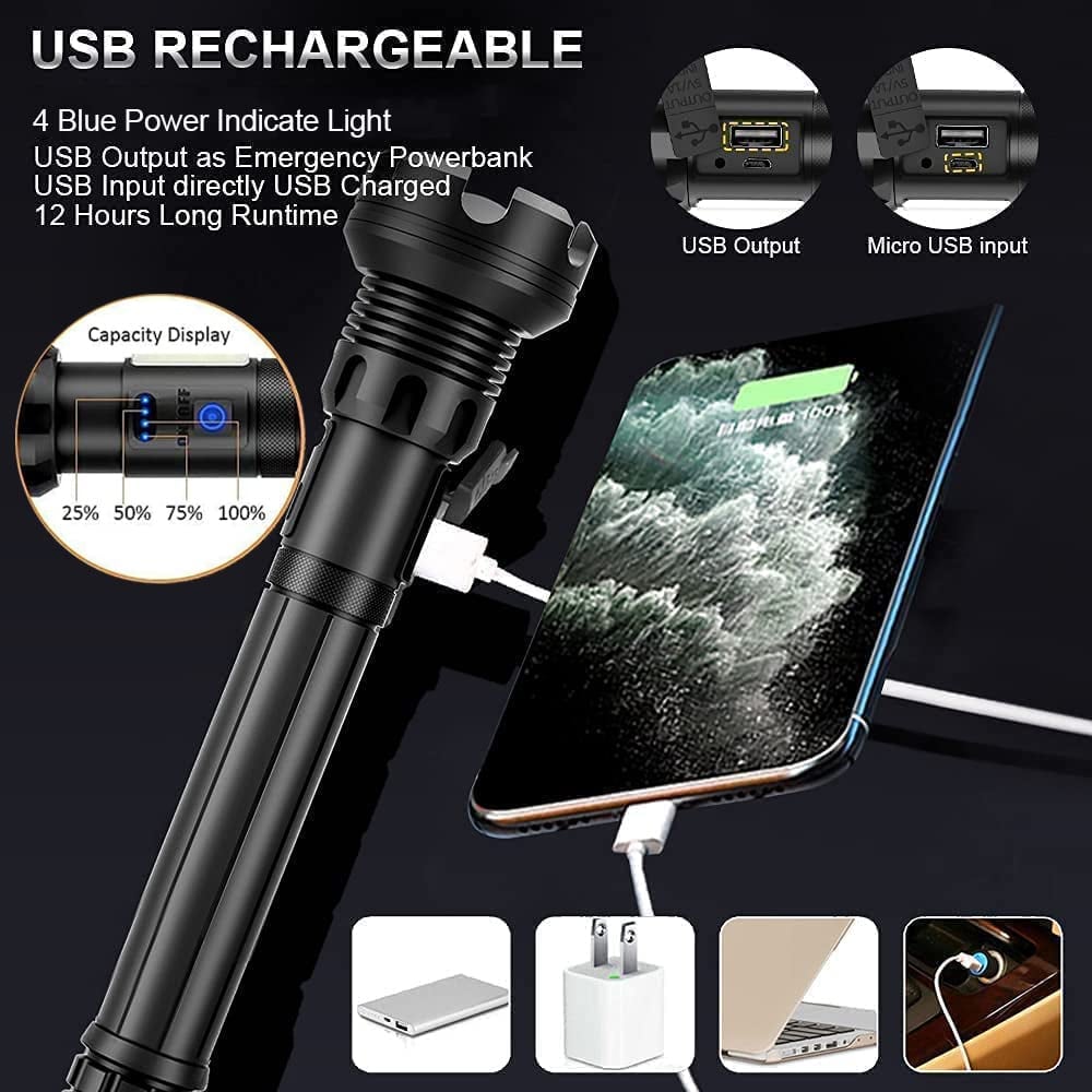 LumexPro™ Tactical Flashlight – Krachtige verlichting in elke situatie
