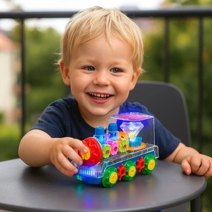 SteamGroove™ Dansende Muziektrein – Magie, Muziek en Beweging voor Kinderen