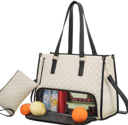 WorkLunch™ - Luxe & Praktische 2-in-1 Tas