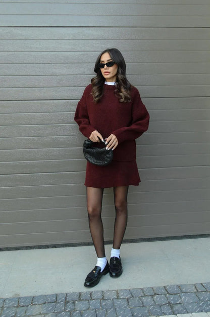 Livia Luxe 2 delige Set ( top + rok )