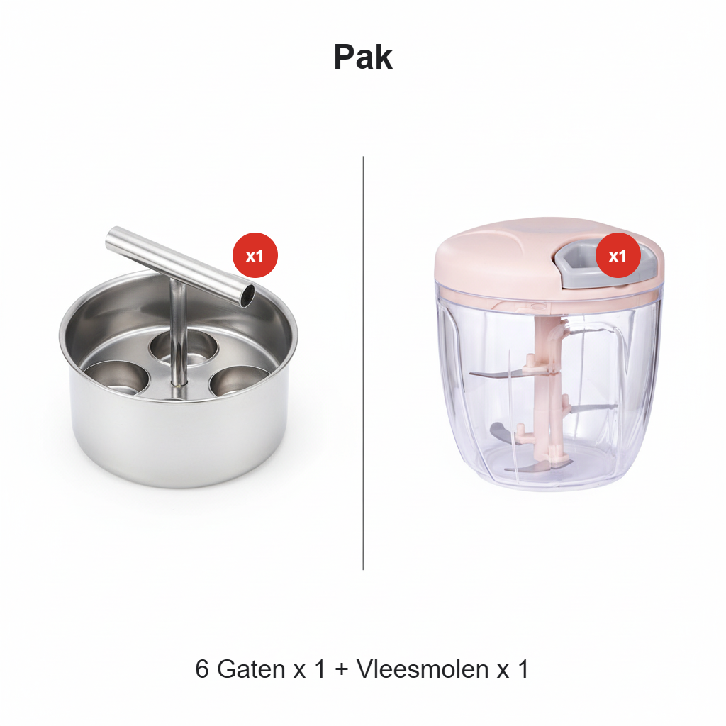 Bollissimo™ Gehaktballenmaker – Snel, Netjes en Perfect in Vorm
