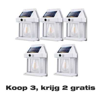 LumaVex™ Solar Wandlamp met Bewegingssensor