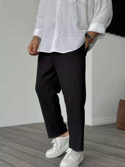 Aurelio - Zachte luxe broek voor heren
