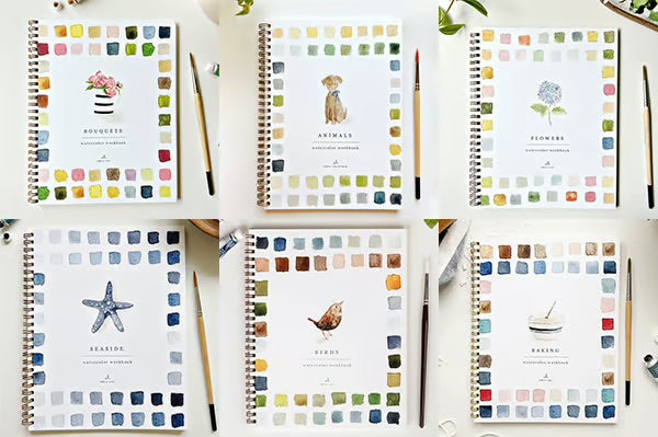 Aquarellia™ Watercolor Workbooks – Ontdek de rust van schilderen 🎨
