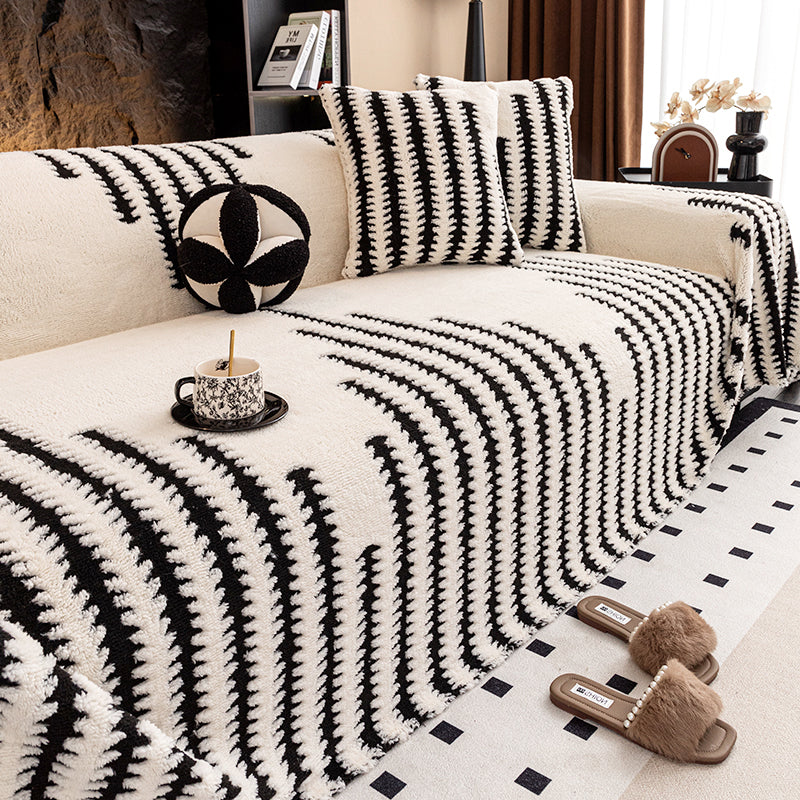 Cozelle™ Plush Sofa Cover – Zachte Luxe Voor Jouw Woonkamer