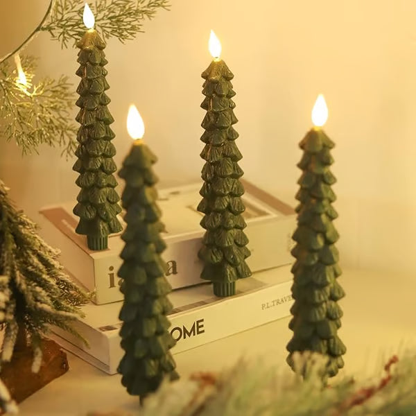 Auraflame™ LED Kerstboomkaarsen – Breng warmte tot leven, zonder vlam