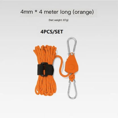 TrekGrip™ – De Ultieme Spankoorden & Tentharinghulp